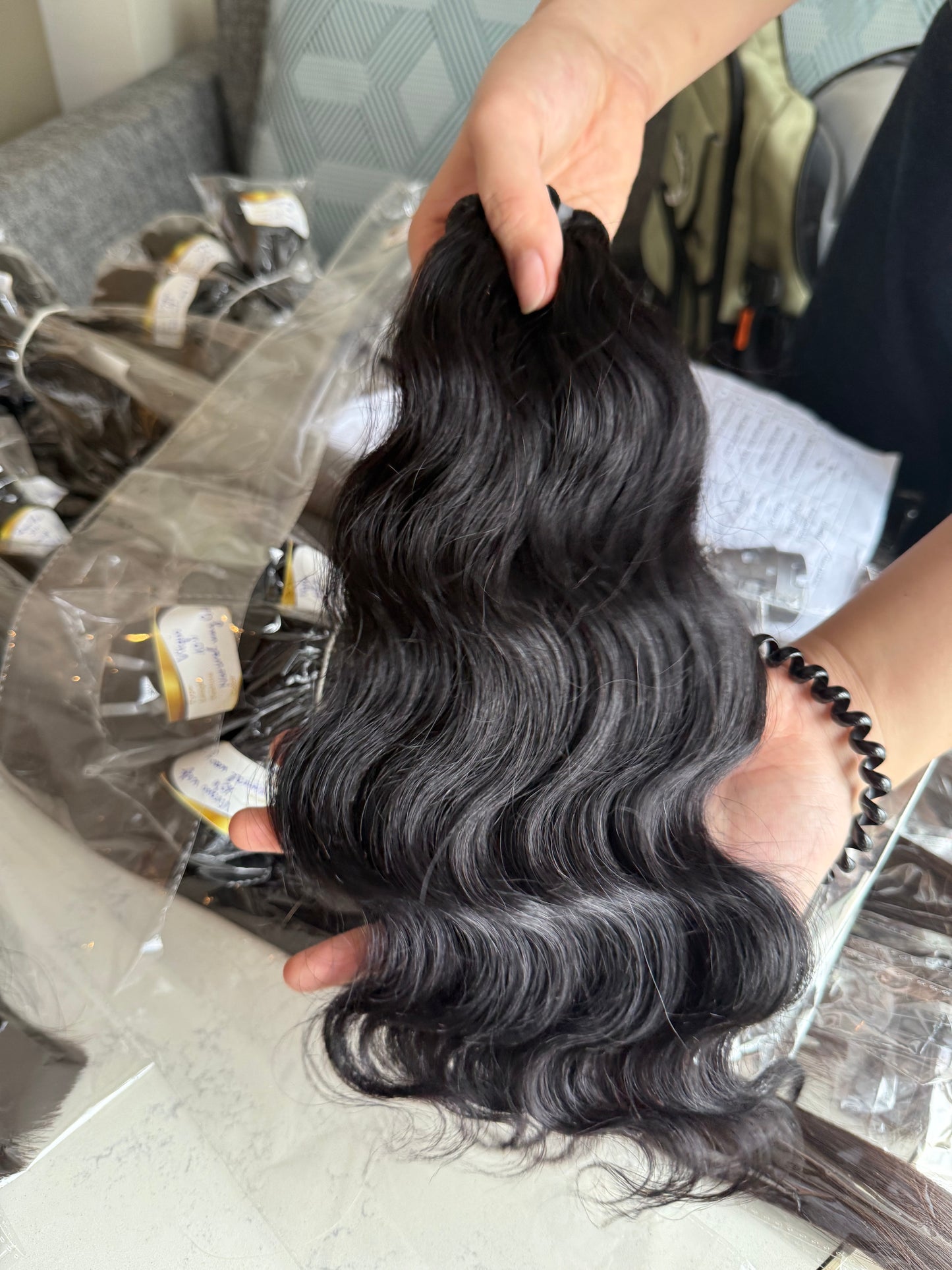 Tissage Noble – Virgin Wavy “Soleil d’Opale”